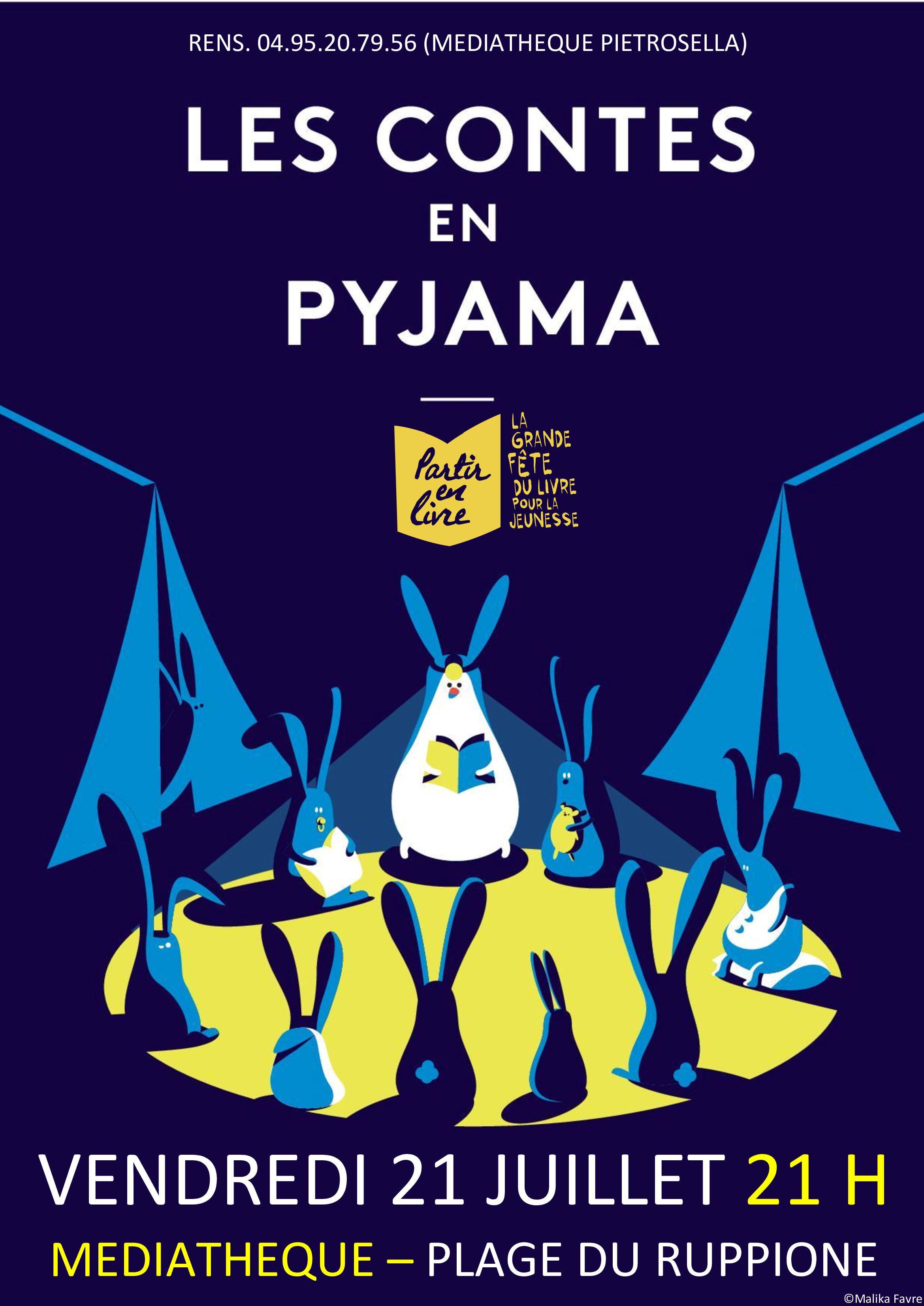 Contes en pyjamas - Partir en livre 2023